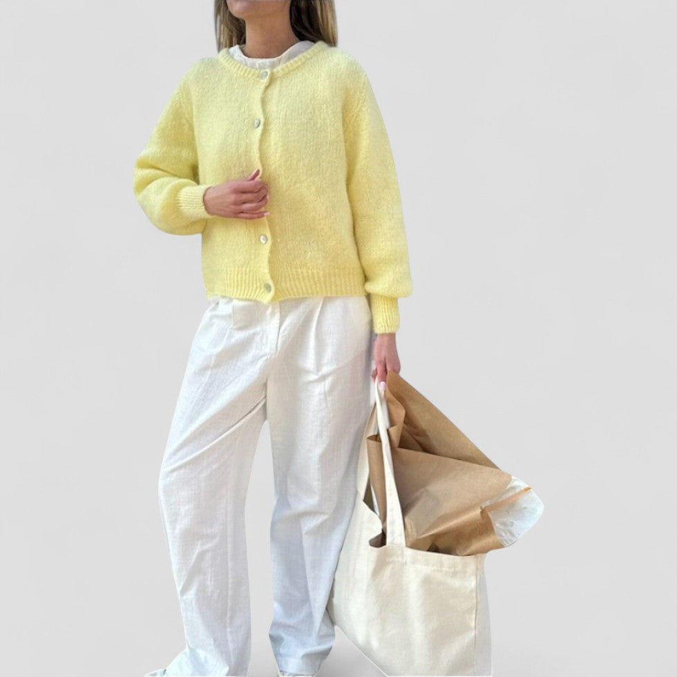 Elarova | Vintage-Strickjacke für Damen