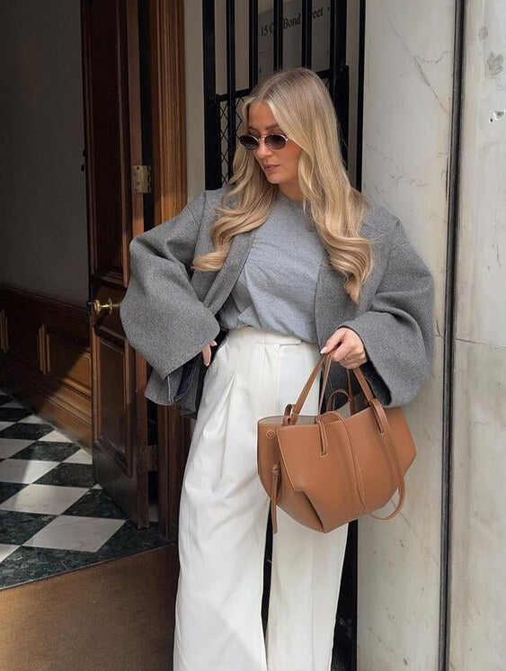 Elarova | Vintage Tote Bag damen | Geräumige Umhängetasche