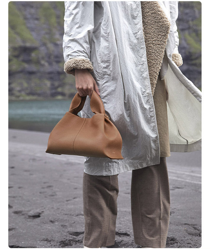 Elarova | Vintage ToteHänger aus Weichem Leder