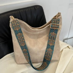 Elarova | Vintage Umhängetasche Damen Weiches PU-Leder Stilvoll