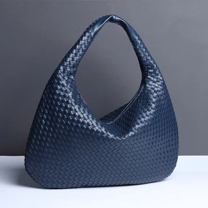 Elarova | Vintage Umhängetasche damen | Geflochtene Handtasche mit Reißverschluss im Sale
