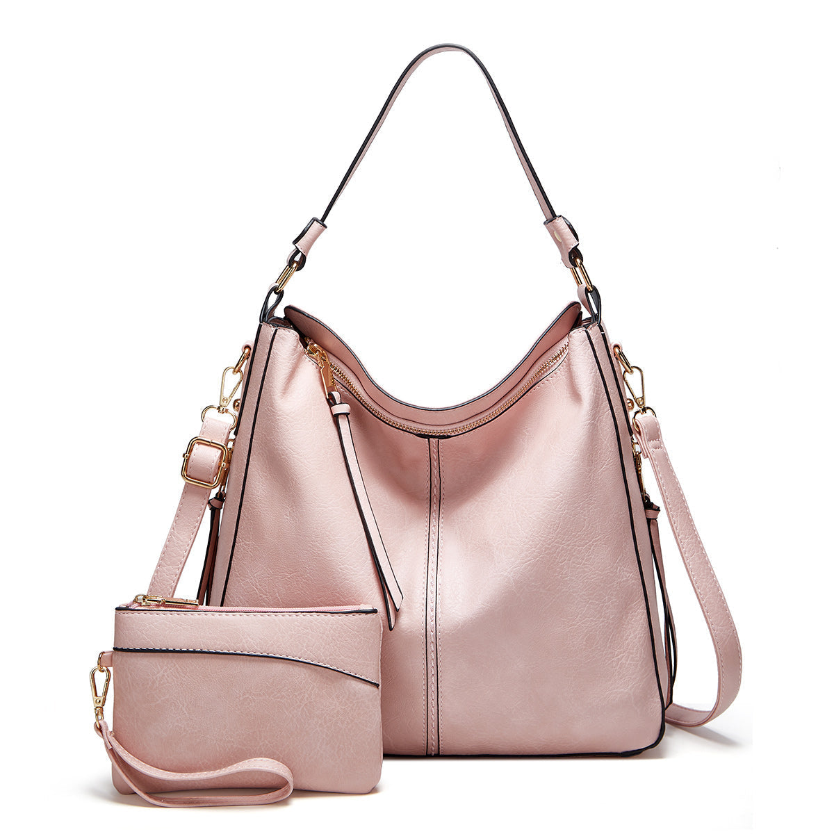 Elarova | Vintageinspirierte Leder HoboTasche