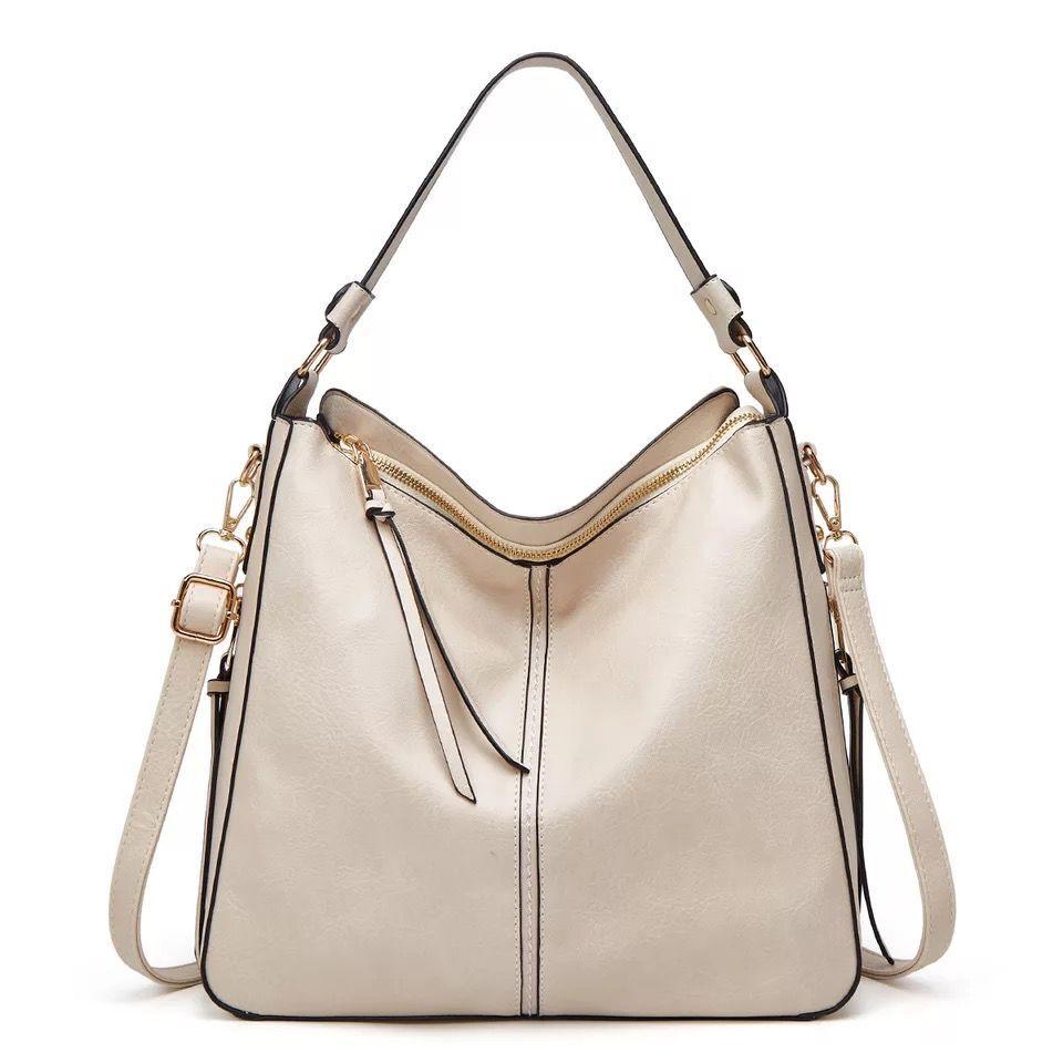 Elarova | Vintageinspirierte Leder HoboTasche