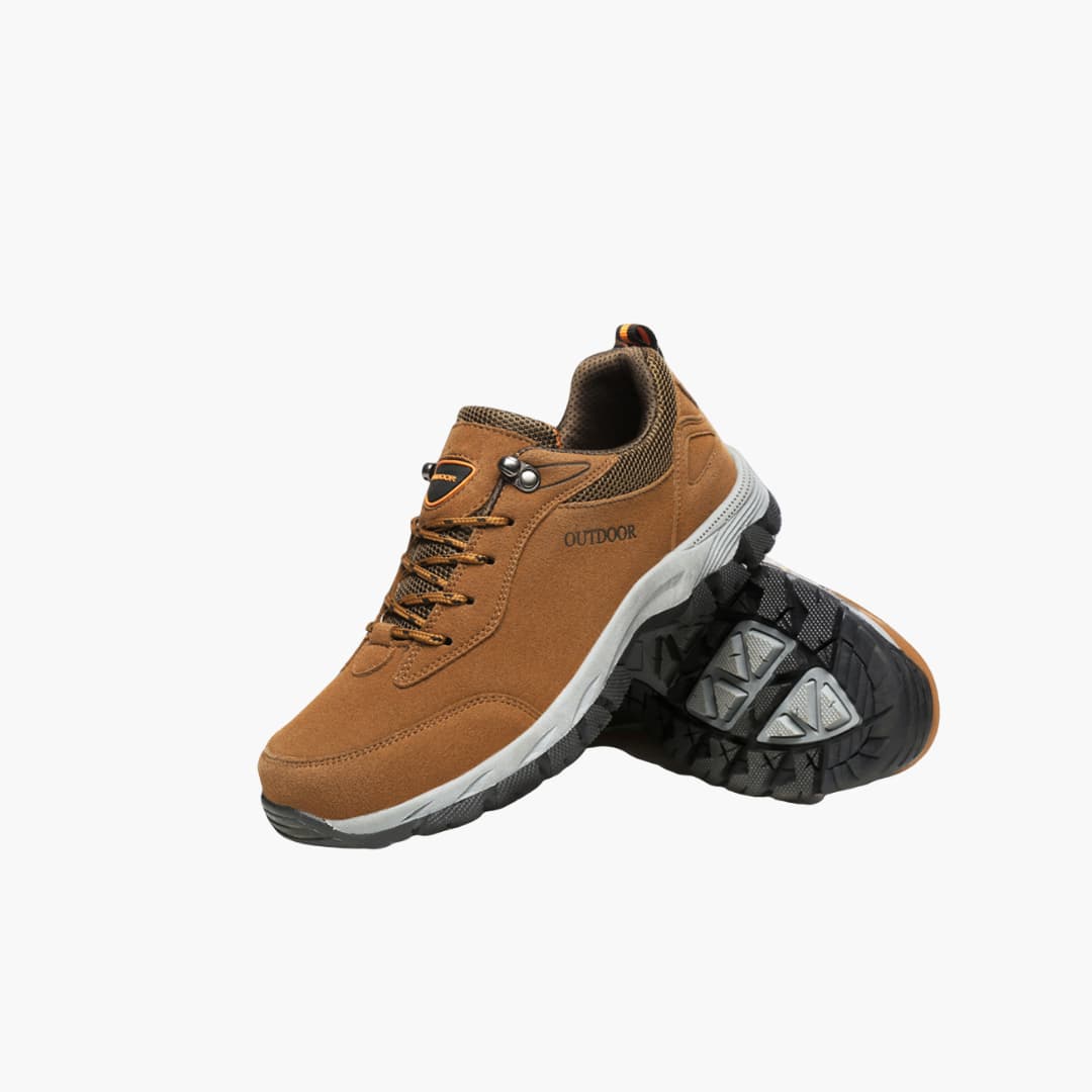 Elarova | Wanderschuhe für Herren mit Schnürverschluss und strukturierter Außensohle