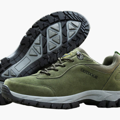 Elarova | Wanderschuhe für Herren mit Schnürverschluss und strukturierter Außensohle