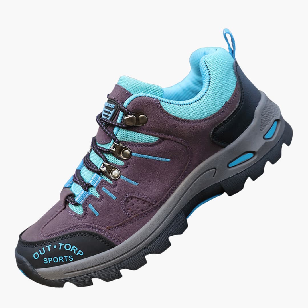 Elarova | Wanderschuhe für Herren mit Schnürverschluss und strukturierter Sohle