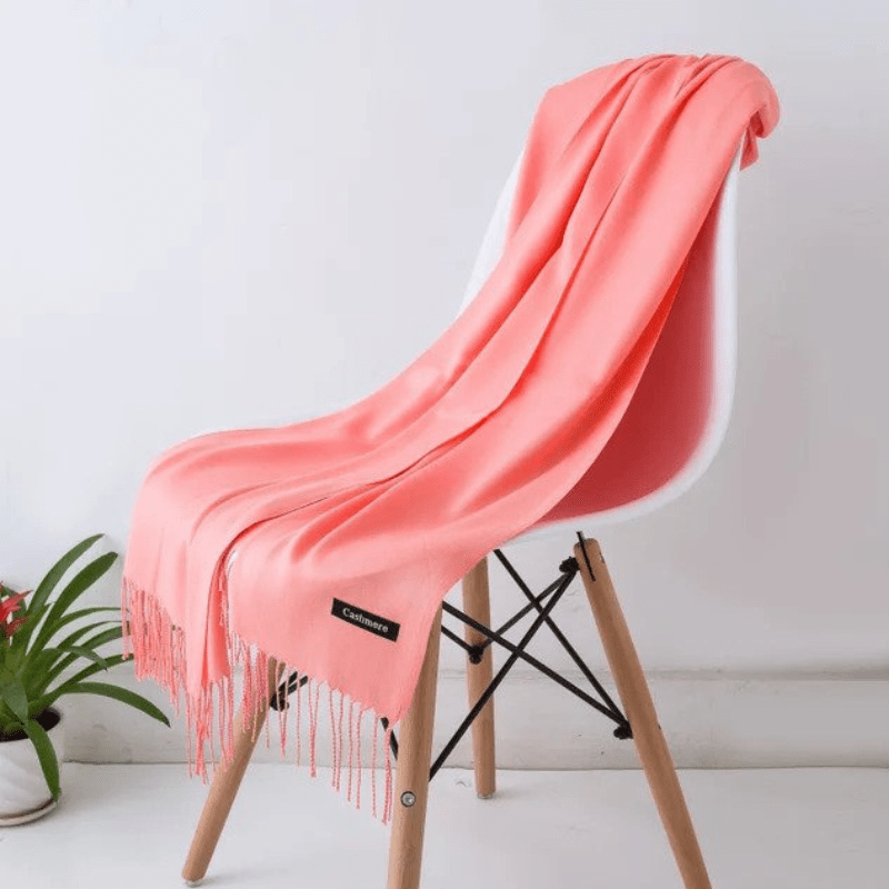 Elarova | Warme Damen Schal Weiche Textur Und Elegante Ausstrahlung