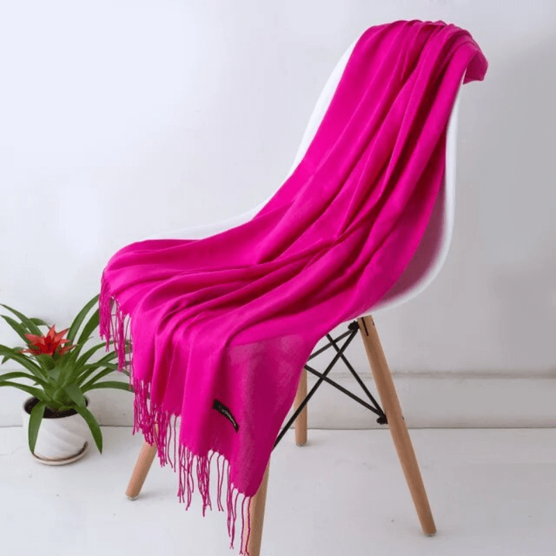 Elarova | Warme Damen Schal Weiche Textur Und Elegante Ausstrahlung