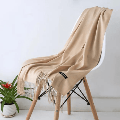 Elarova | Warme Damen Schal Weiche Textur Und Elegante Ausstrahlung