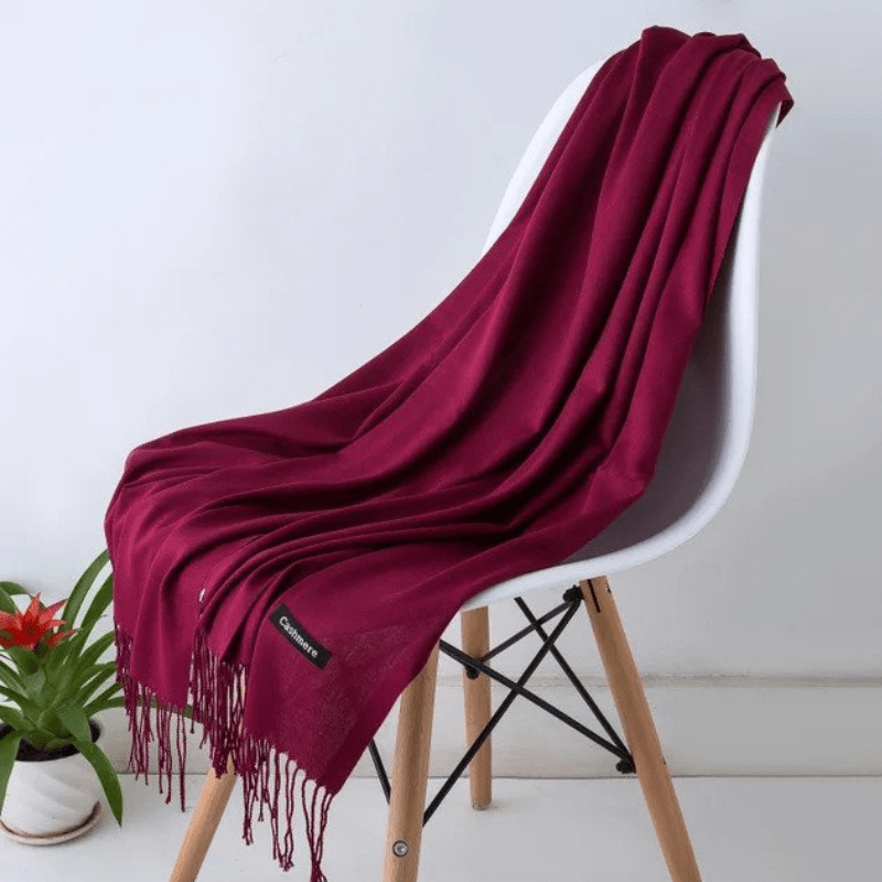 Elarova | Warme Damen Schal Weiche Textur Und Elegante Ausstrahlung