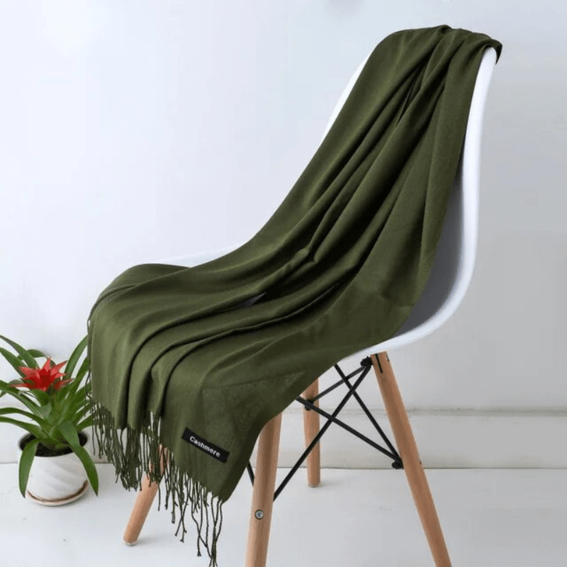 Elarova | Warme Damen Schal Weiche Textur Und Elegante Ausstrahlung