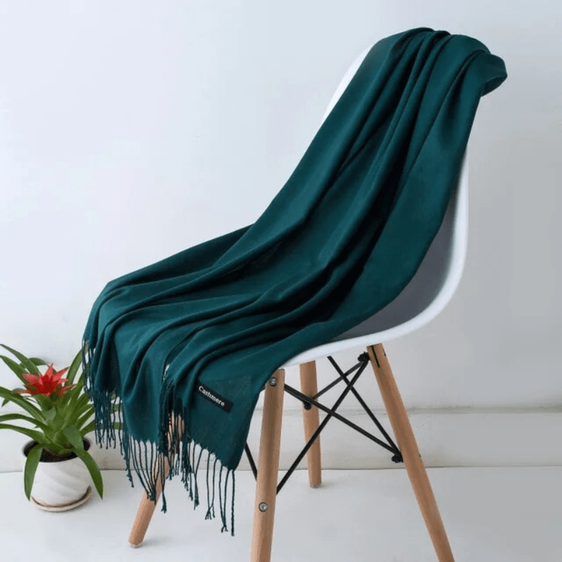 Elarova | Warme Damen Schal Weiche Textur Und Elegante Ausstrahlung
