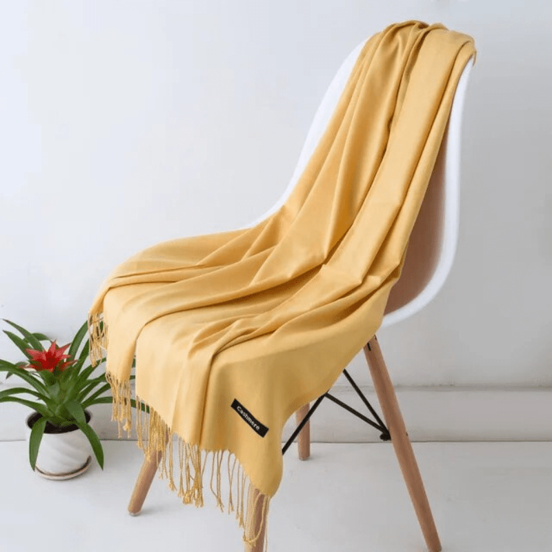 Elarova | Warme Damen Schal Weiche Textur Und Elegante Ausstrahlung