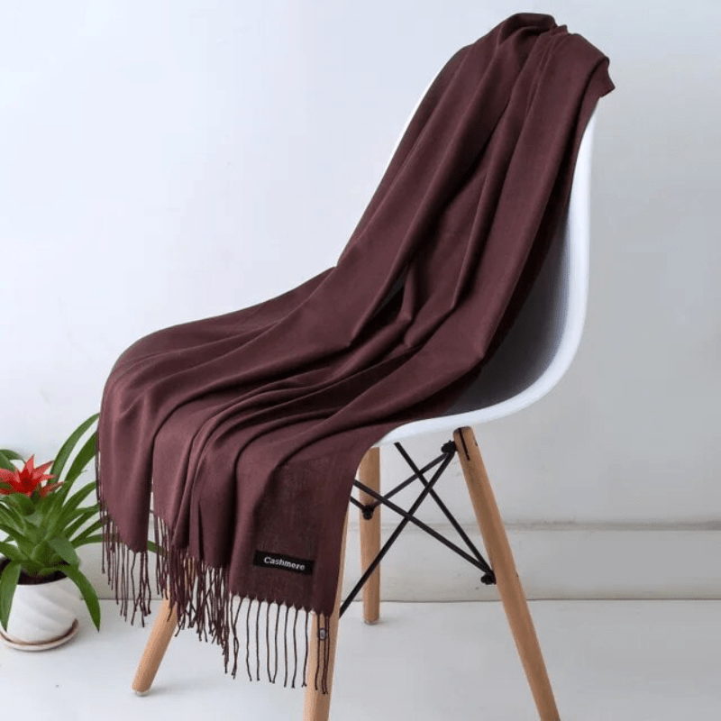 Elarova | Warme Damen Schal Weiche Textur Und Elegante Ausstrahlung