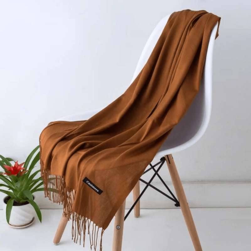 Elarova | Warme Damen Schal Weiche Textur Und Elegante Ausstrahlung