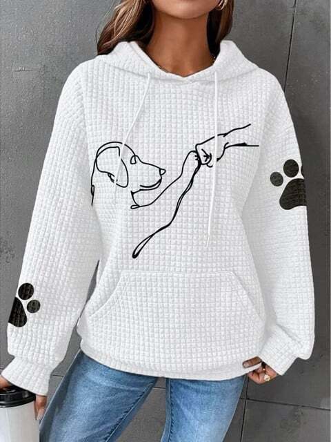 Elarova | Warme Strickjacke für Hundefans