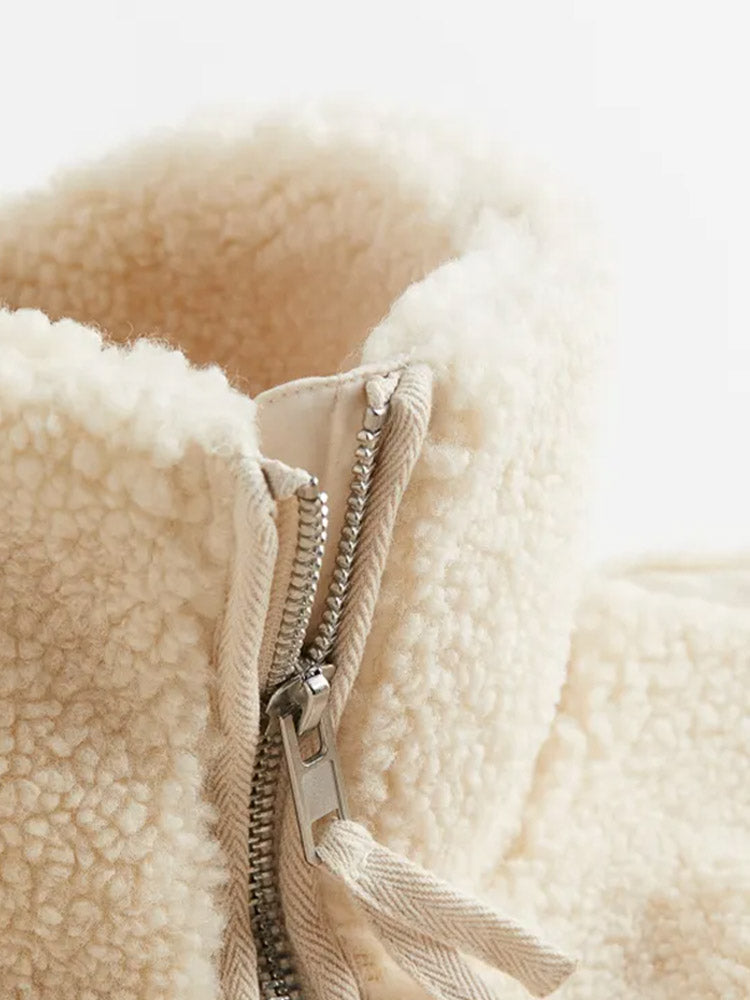 Elarova | Warme Teddy Winterjacke für Damen | Komfortabel und Stilvoll