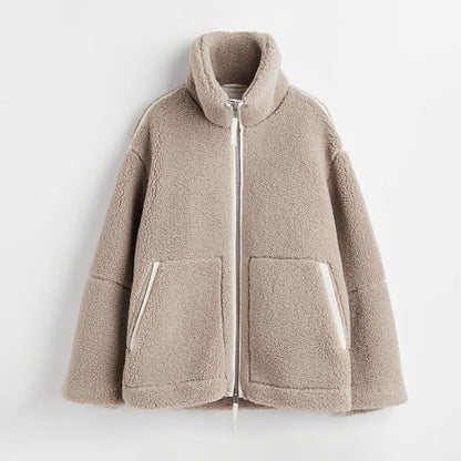 Elarova | Warme Teddy Winterjacke für Damen | Komfortabel und Stilvoll