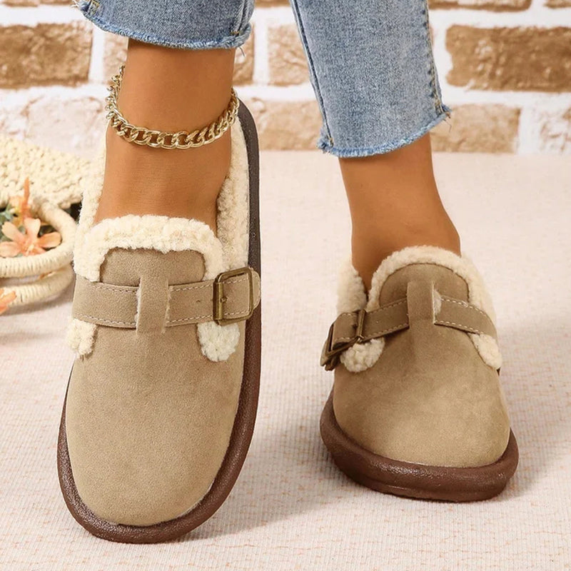 Elarova | Warme Und Bequeme Flache Schuhe