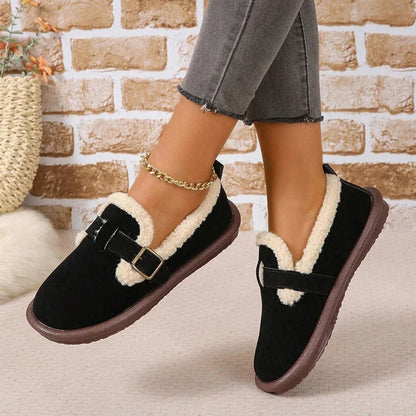 Elarova | Warme Und Bequeme Flache Schuhe