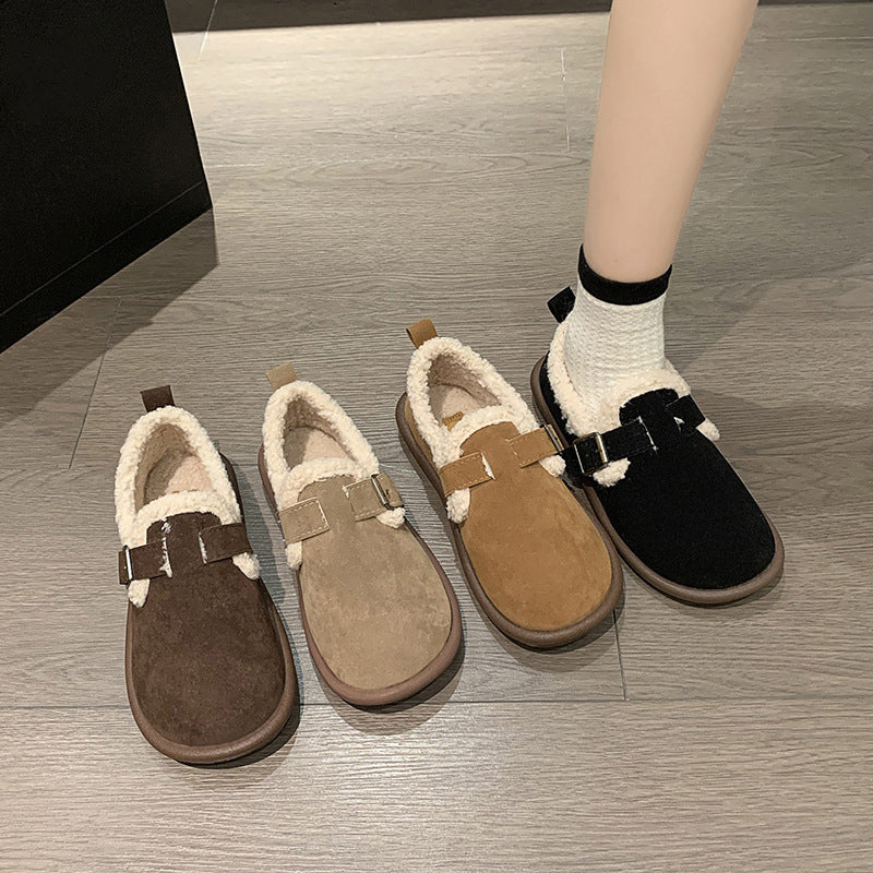 Elarova | Warme Und Bequeme Flache Schuhe