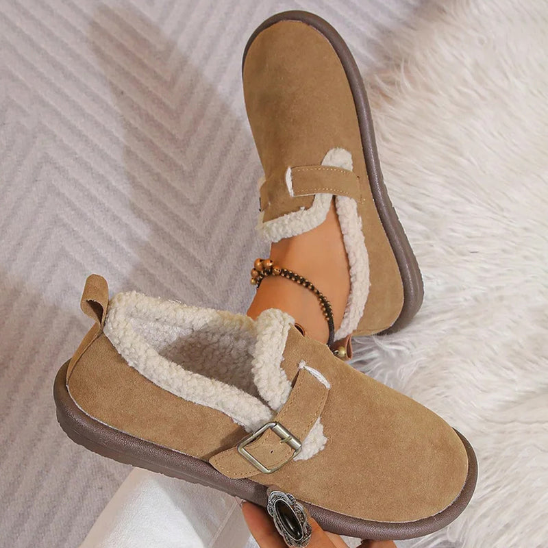 Elarova | Warme Und Bequeme Flache Schuhe