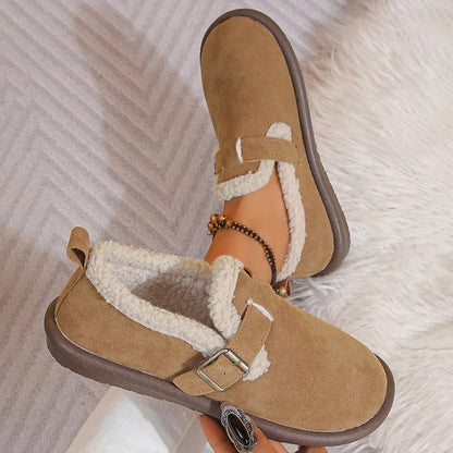 Elarova | Warme Und Bequeme Flache Schuhe
