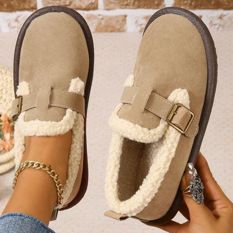 Elarova | Warme Und Bequeme Flache Schuhe