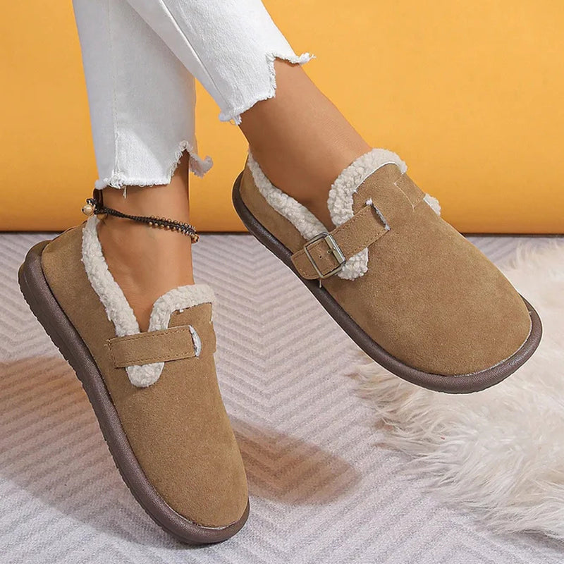 Elarova | Warme Und Bequeme Flache Schuhe