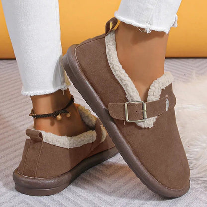 Elarova | Warme Und Bequeme Flache Schuhe