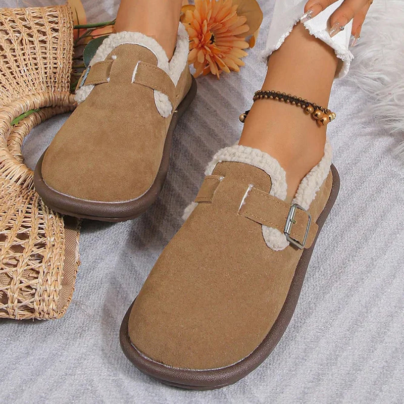 Elarova | Warme Und Bequeme Flache Schuhe