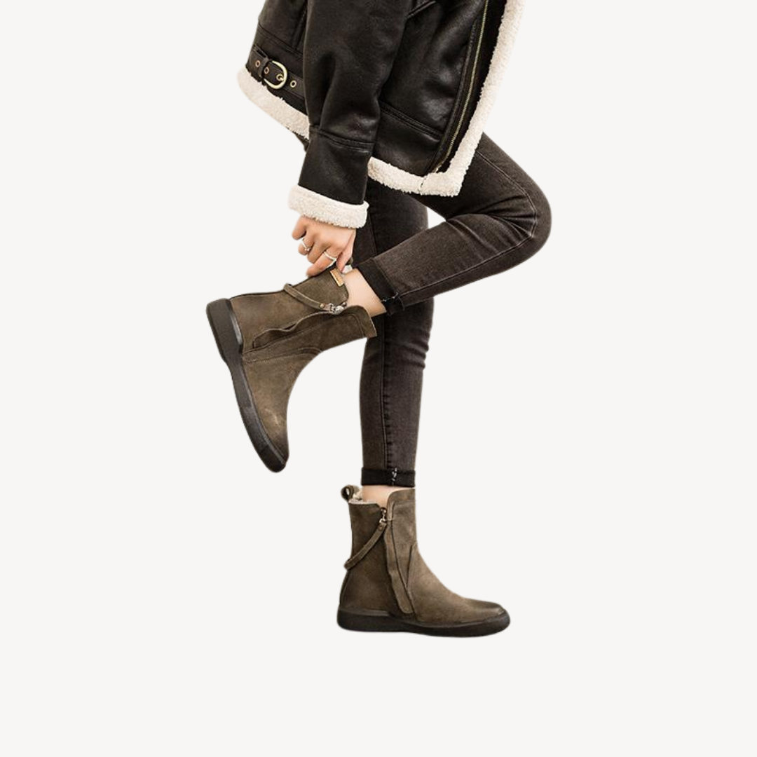 Elarova | Warme Winterstiefel mit Fleecefutter für Damen