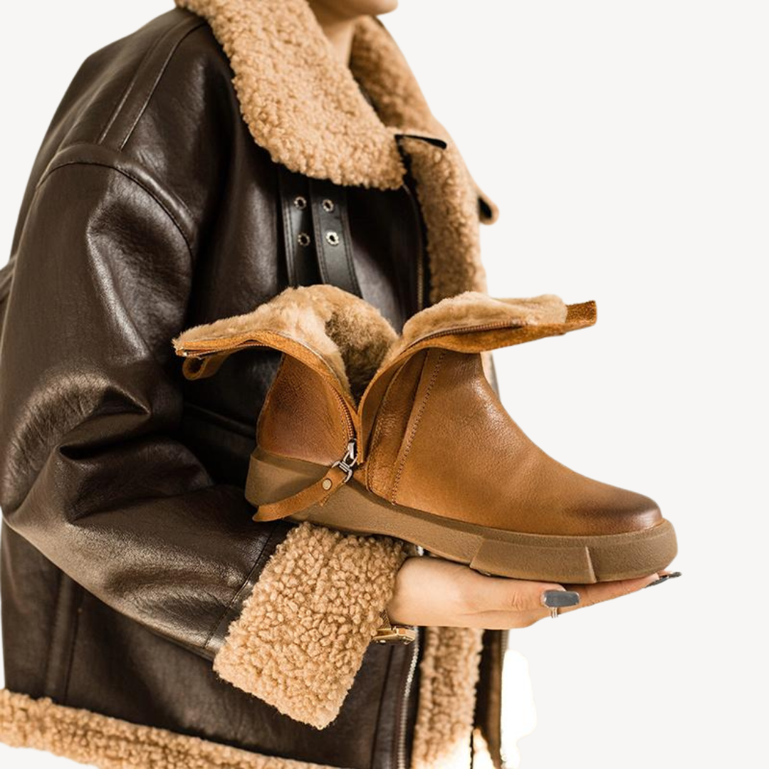 Elarova | Warme Winterstiefel mit Fleecefutter für Damen