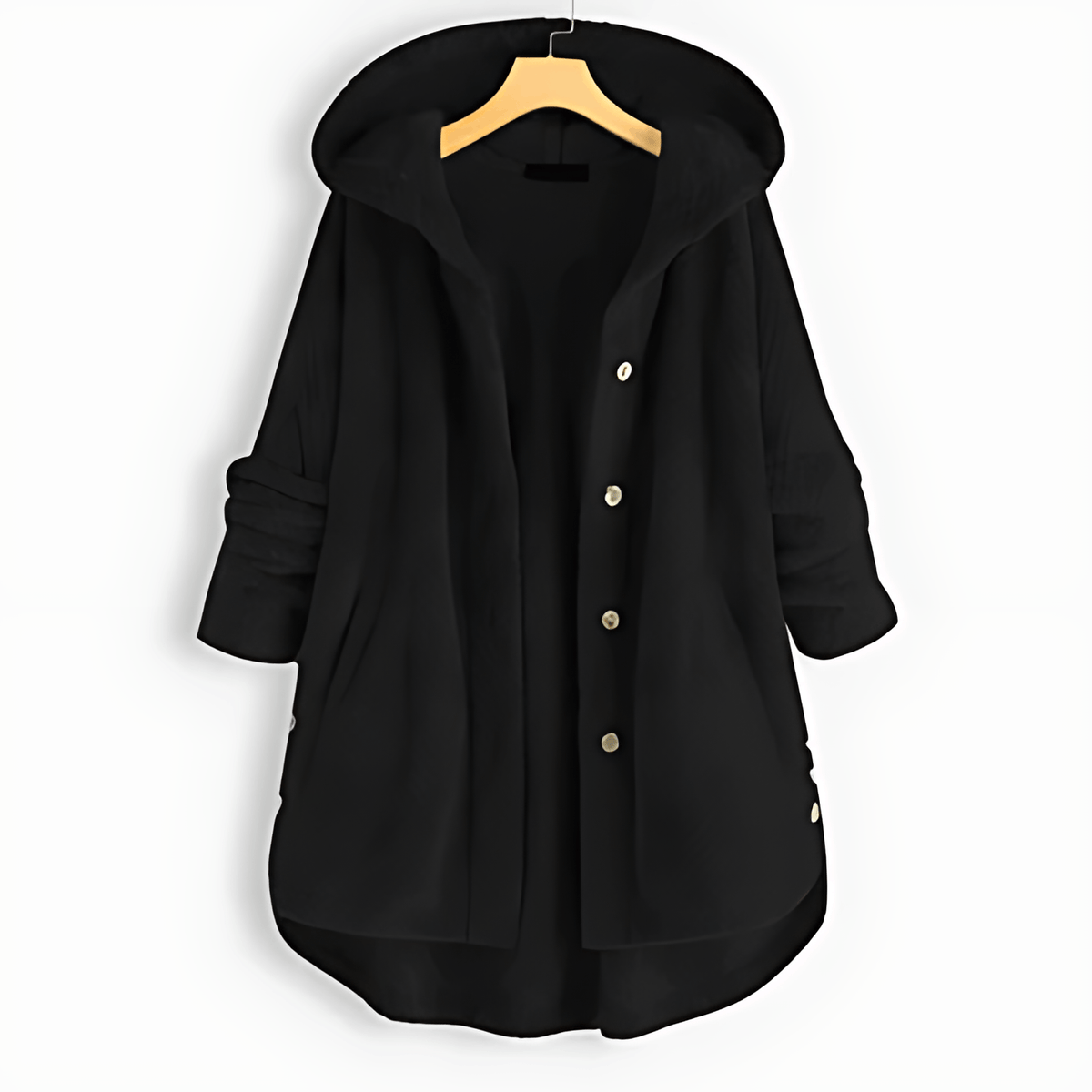 Elarova | Wärmende Strickjacke mit weichem Futter und Kapuze für Damen