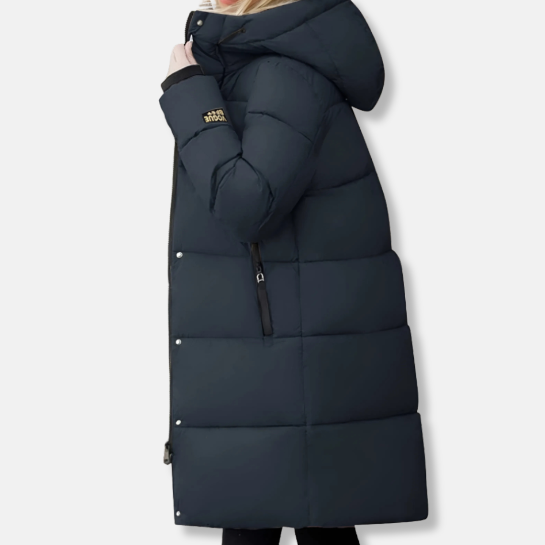 Elarova | Warmer, gesteppter Wintermantel für Damen