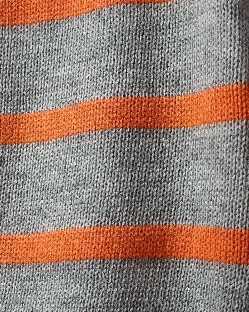 Elarova | Warmer gestreifter Damenpullover