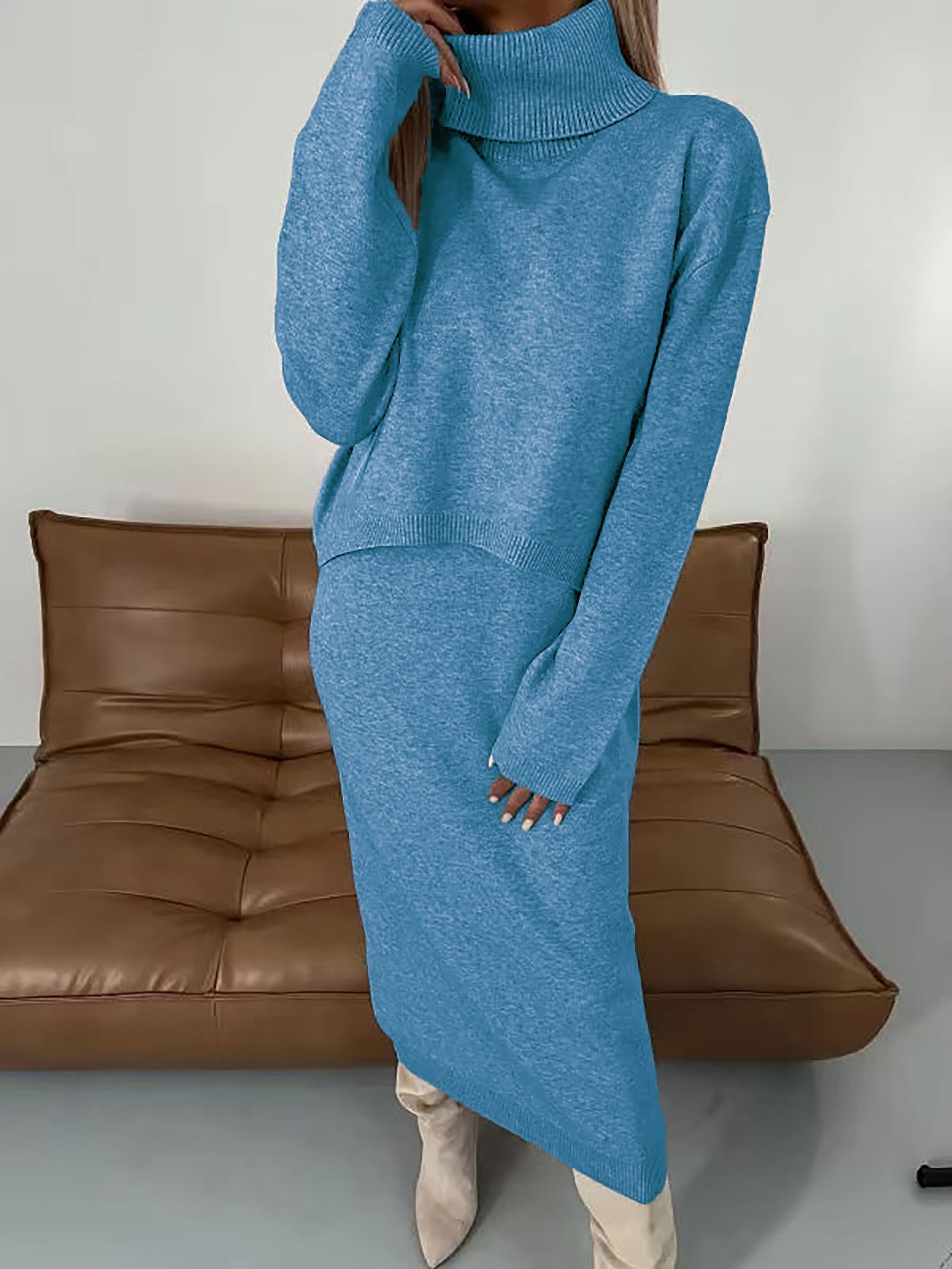 Elarova | Warmes und bequemes Strickset für Damen