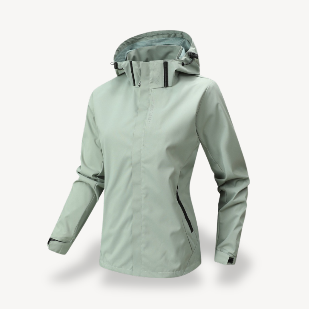 Elarova | Wasserabweisende Windbreaker-Wanderjacke für Damen