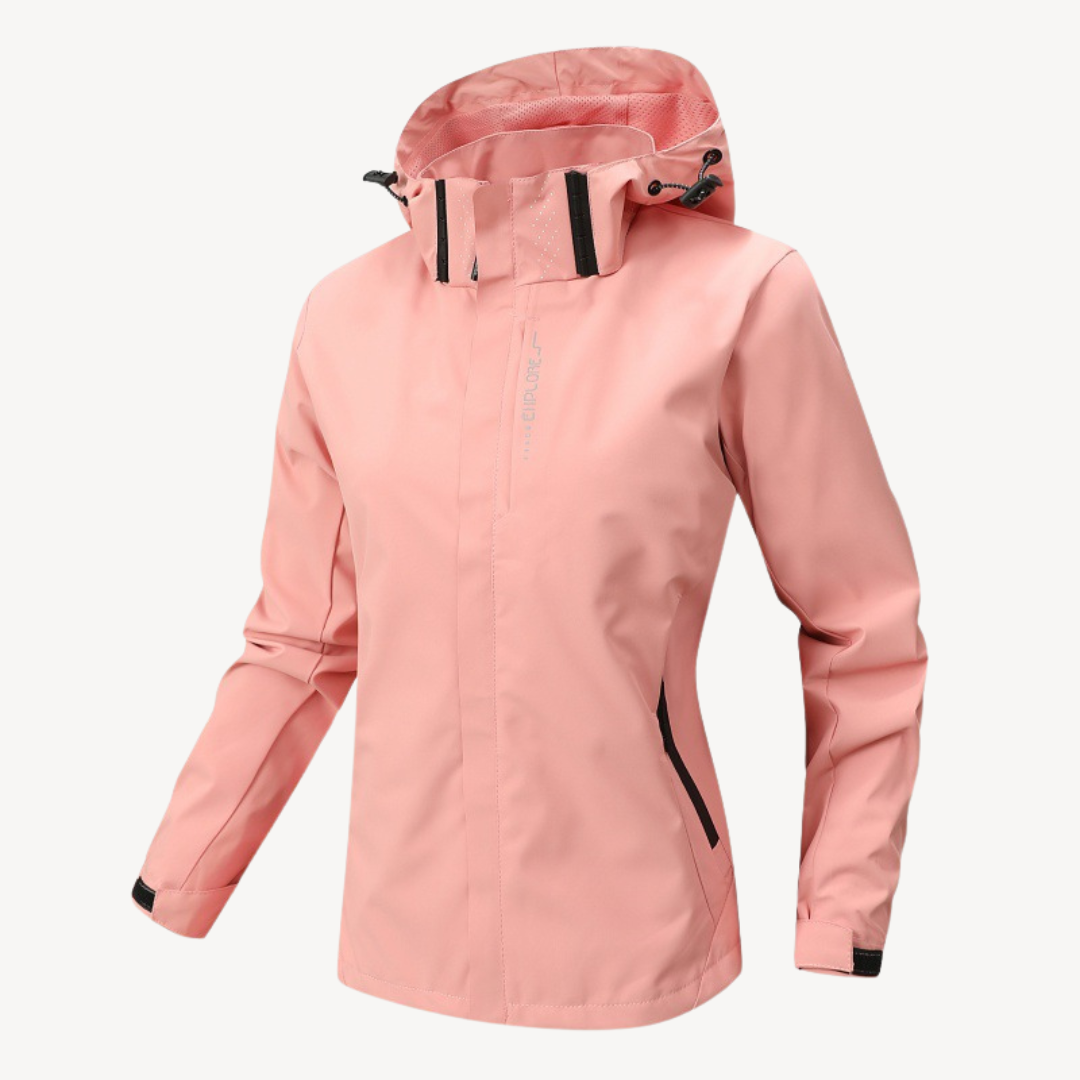 Elarova | Wasserabweisende Windbreaker-Wanderjacke für Damen