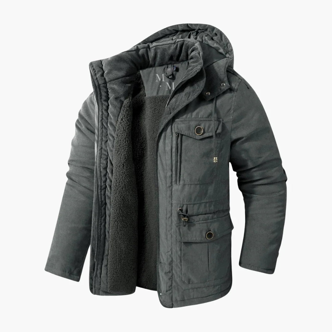 Elarova | Wasserabweisende Winterjacke für Herren