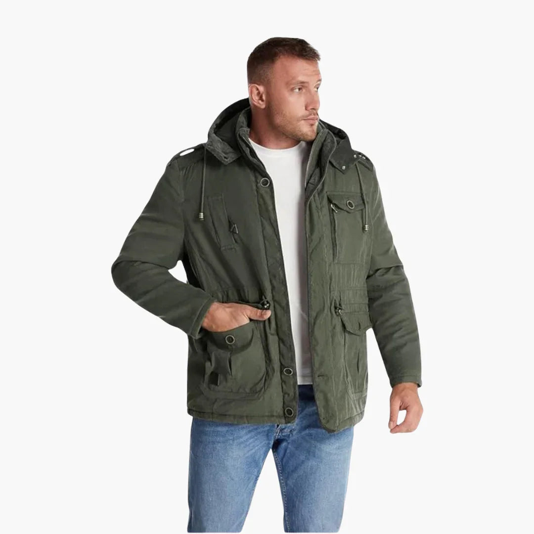 Elarova | Wasserabweisende Winterjacke für Herren