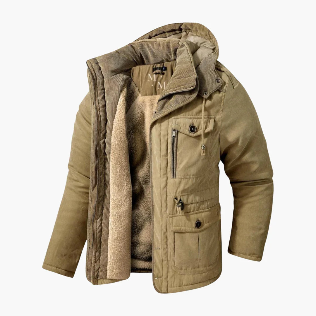 Elarova | Wasserabweisende Winterjacke für Herren