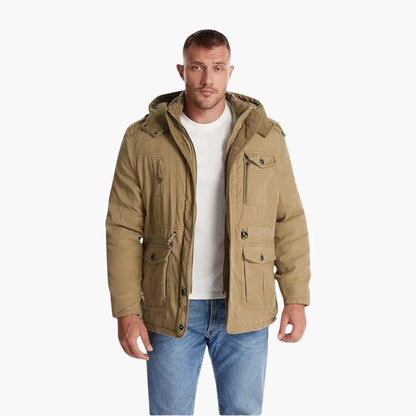 Elarova | Wasserabweisende Winterjacke für Herren