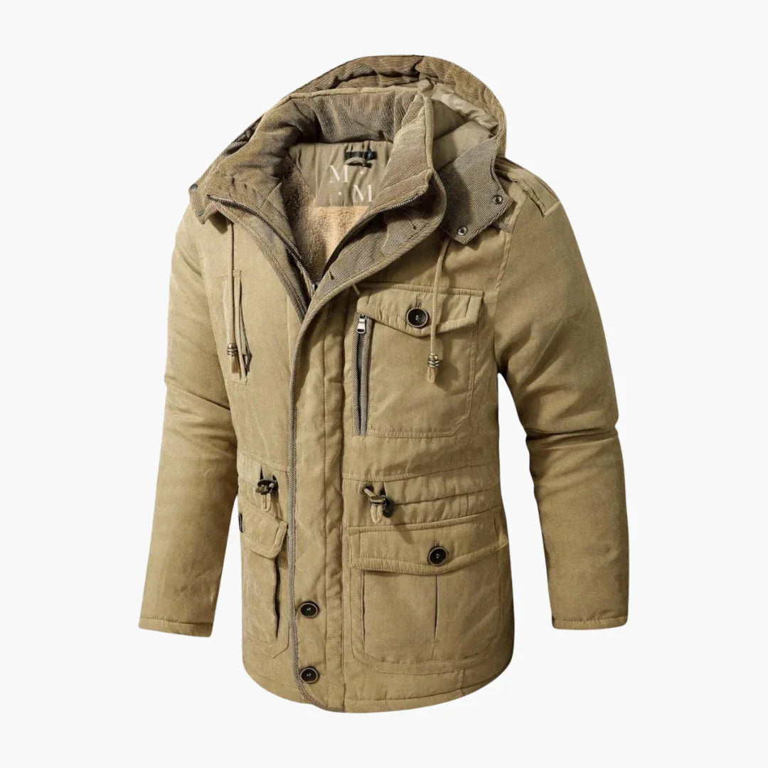 Elarova | Wasserabweisende Winterjacke für Herren