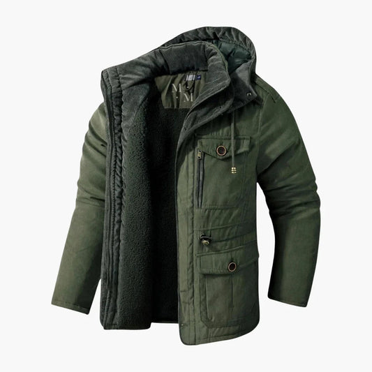 Elarova | Wasserabweisende Winterjacke für Herren