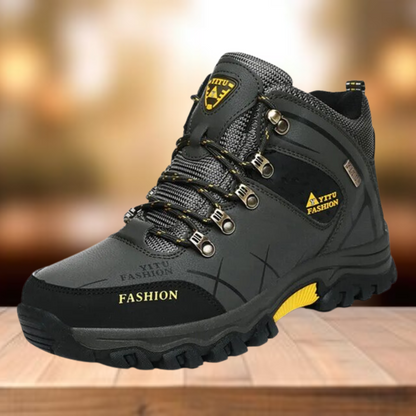 Elarova | Wasserdicht Vegan Leder Trekkingschuhe Herrenschuhe