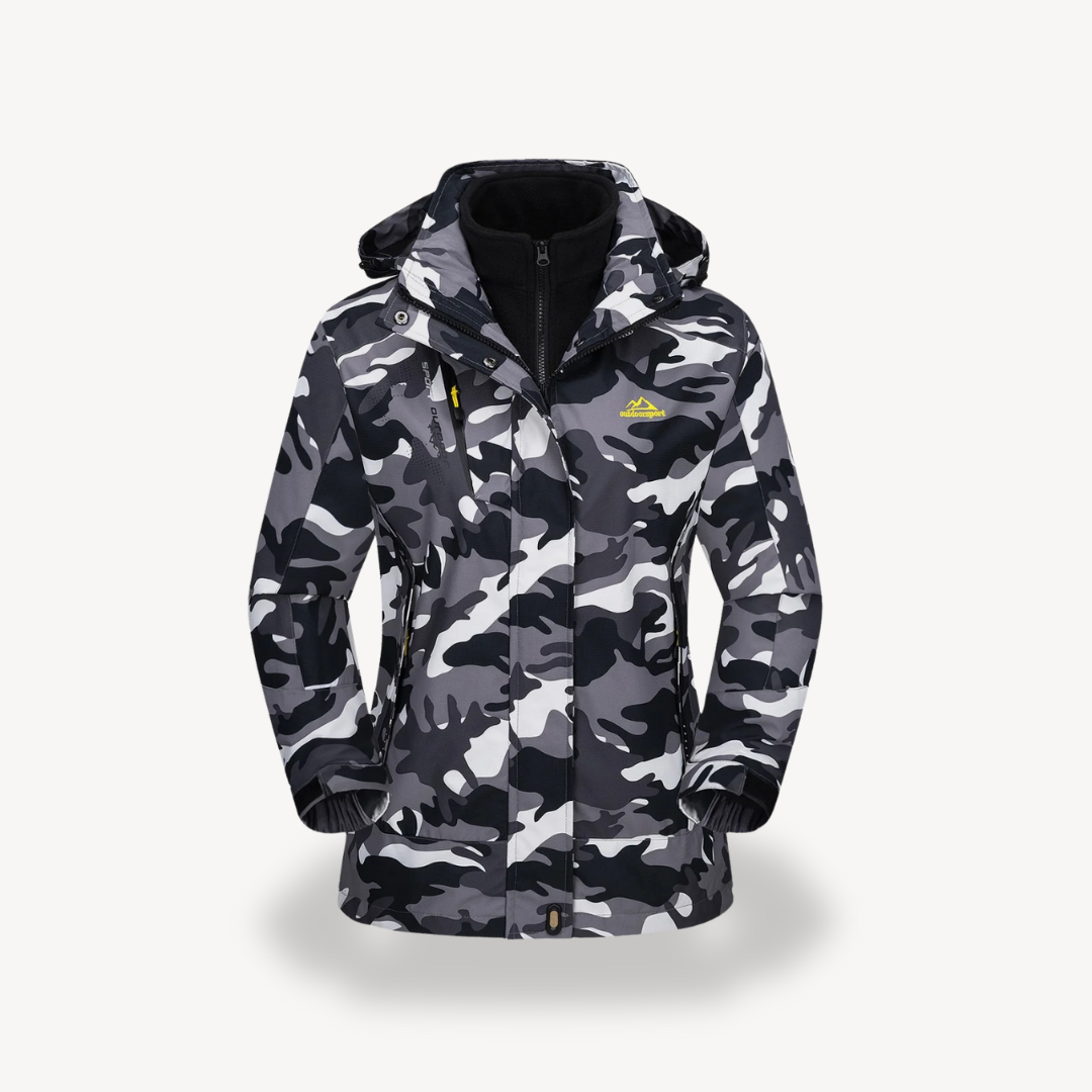 Elarova | Wasserdichte 3-in-1-Skijacke für Damen