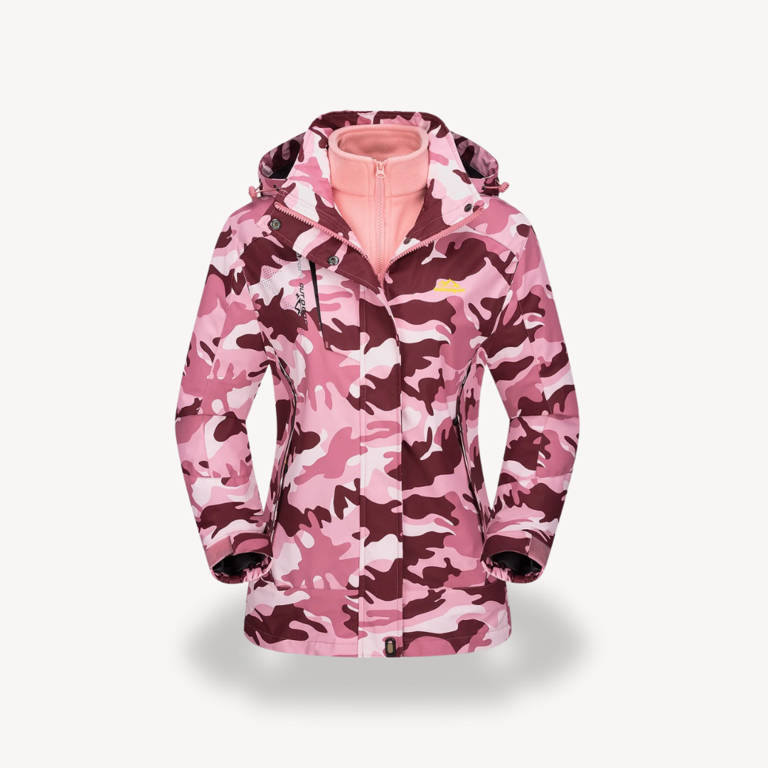 Elarova | Wasserdichte 3-in-1-Skijacke für Damen