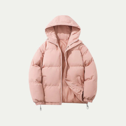 Elarova | Wasserdichte Daunen-Winterjacke mit Kapuze