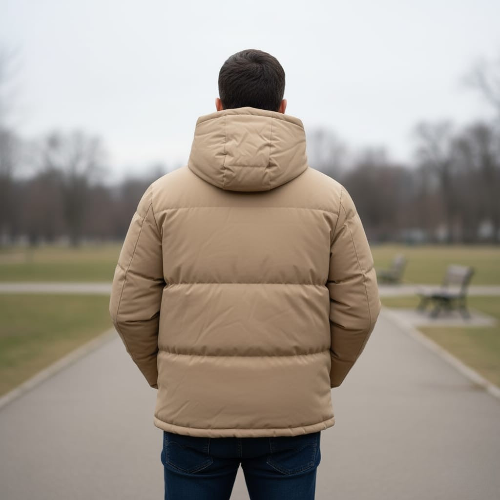 Elarova | Wasserdichte Daunen-Winterjacke mit Kapuze